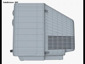 Generic Retro TV M 3 3D Model