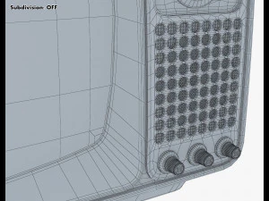 Generic Retro TV M 3 3D Model