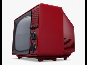 Generic Retro TV M 4 3D Model