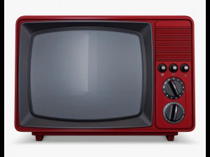 Generic Retro TV M 4 3D Model