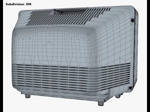 Generic Retro TV M 4 3D Model
