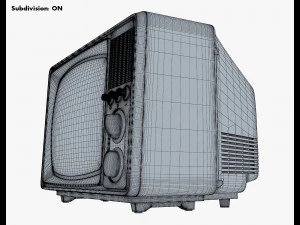 Generic Retro TV M 4 3D Model