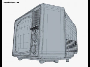 Generic Retro TV M 4 3D Model
