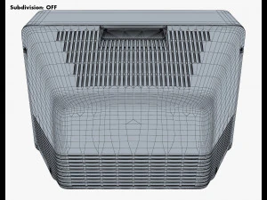 Generic Retro TV M 4 3D Model