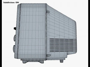 Generic Retro TV M 4 3D Model
