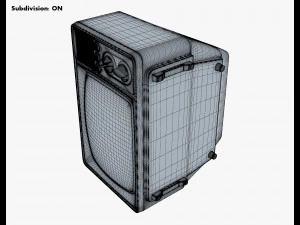 Generic Retro TV M 4 3D Model