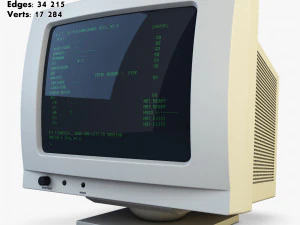 Retro Monitor Collection volume 1 3D Model