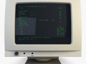 Retro Monitor Collection volume 1 3Dモデル