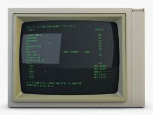 Retro Monitor Collection volume 1 3Dモデル