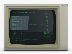 Retro Monitor Collection volume 1 3D Model