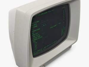 Retro Monitor Collection volume 1 3D Model