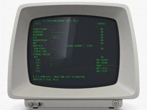 Retro Monitor Collection volume 1 3D Model