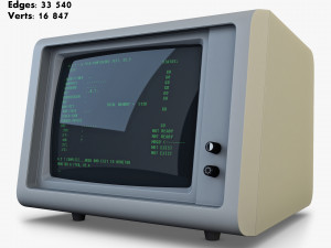 Retro Monitor Collection volume 1 3Dモデル