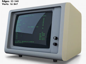 Retro Monitor Collection volume 1 3D Model