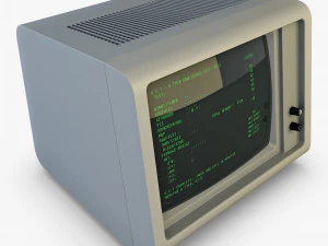Retro Monitor Collection volume 1 3D Model