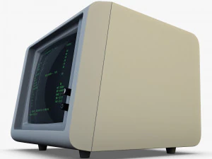 Retro Monitor Collection volume 1 3D Model