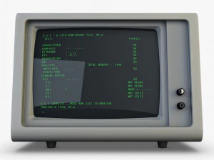Retro Monitor Collection volume 1 3D Model