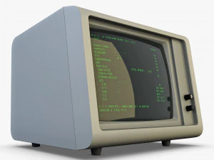 Retro Monitor Collection volume 1 3D Model