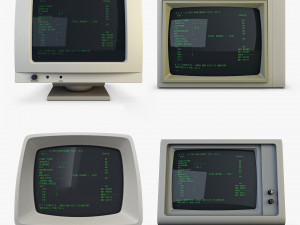 Retro Monitor Collection volume 1 3Dモデル