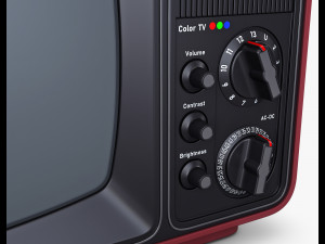 Retro Portable Television Collection volume 1 3D 模型