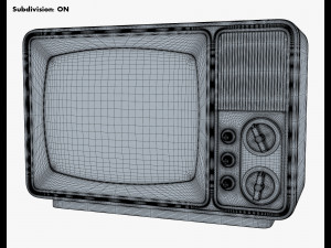 Retro Portable Television Collection volume 1 3D 模型