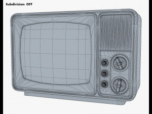 Retro Portable Television Collection volume 1 3D 模型