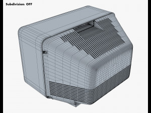 Retro Portable Television Collection volume 1 3D 模型