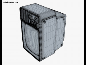 Retro Portable Television Collection volume 1 3D 模型