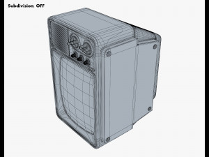 Retro Portable Television Collection volume 1 3D 模型