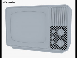 Retro Portable Television Collection volume 1 3D 模型