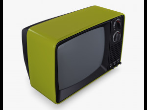 Retro Portable Television Collection volume 1 3D 模型