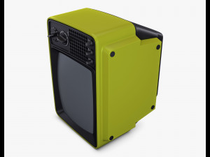 Retro Portable Television Collection volume 1 3D 模型
