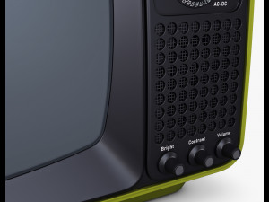 Retro Portable Television Collection volume 1 3D 模型