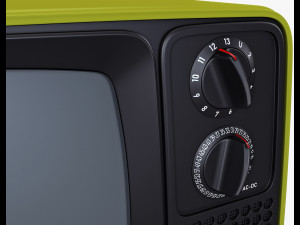 Retro Portable Television Collection volume 1 3D 模型