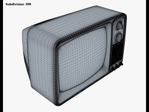 Retro Portable Television Collection volume 1 3D 模型