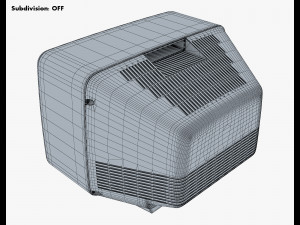 Retro Portable Television Collection volume 1 3D 模型