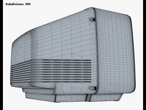 Retro Portable Television Collection volume 1 3D 模型