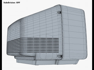Retro Portable Television Collection volume 1 3D 模型