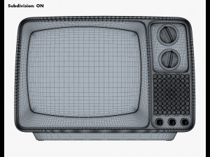 Retro Portable Television Collection volume 1 3D 模型