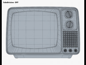 Retro Portable Television Collection volume 1 3D 模型