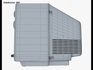 Retro Portable Television Collection volume 1 3D 模型