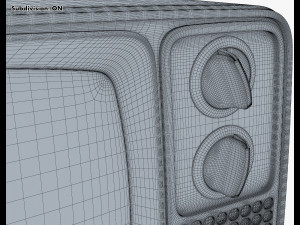 Retro Portable Television Collection volume 1 3D 模型