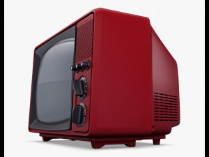 Retro Portable Television Collection volume 1 3D 模型