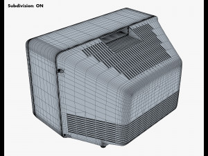 Retro Portable Television Collection volume 1 3D 模型
