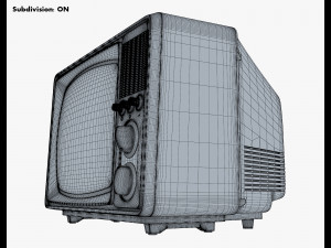 Retro Portable Television Collection volume 1 3D 模型