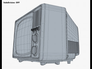 Retro Portable Television Collection volume 1 3D 模型