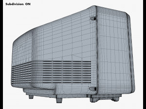 Retro Portable Television Collection volume 1 3D 模型