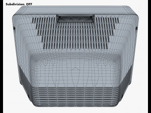 Retro Portable Television Collection volume 1 3D 模型
