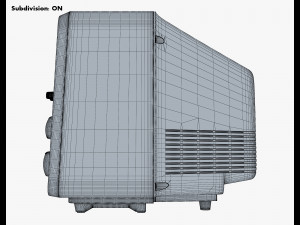 Retro Portable Television Collection volume 1 3D 模型