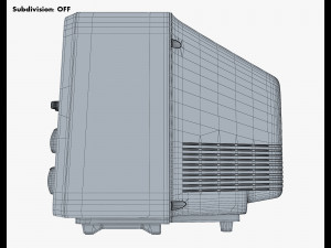 Retro Portable Television Collection volume 1 3D 模型